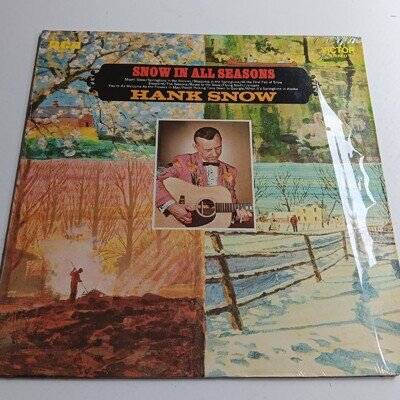 Hank Snow / Snow In All Seasons 1969 VINYL LP / COUNTRY / EX / £5 FLAT POST