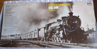 THE JIMMIE RODGERS STORY HANK SNOW FEATURING ALBERT FULLAM USA 1972 DYNAFLEX LP