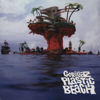 Gorillaz - Plastic Beach (2xLP, Album, RE, RP, 180) (Very Good Plus (VG+))