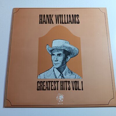 Hank Williams / Greatest Hits Vol.1 1973 VINYL LP / COUNTRY / EX / FAST POST
