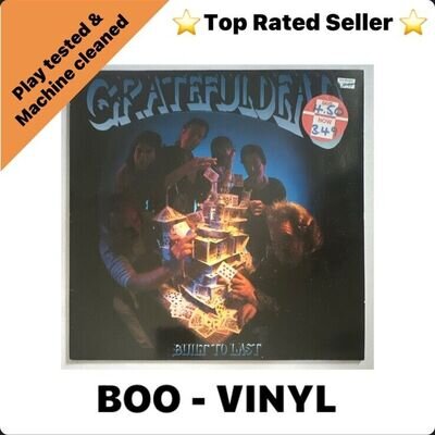 The Grateful Dead Built To Last 1989 Original Record & Inner & Photo NM / EX