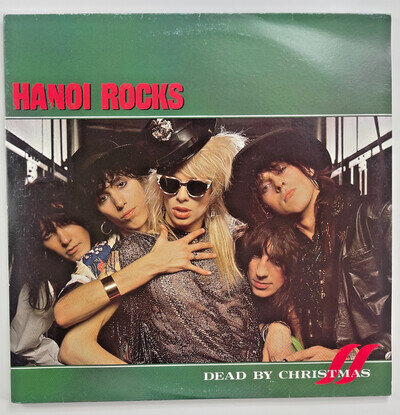 Hanoi Rocks - Dead By Christmas. 1986 Gatefold Double LP Vinyl