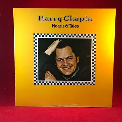 HARRY CHAPIN Heads & Tales 1972 Vinyl LP Taxi Could You Put Your Light On Please