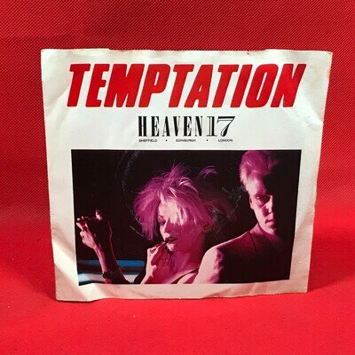 HEAVEN 17 Temptation 1982 UK 7" vinyl single We Live So Fast 45 record