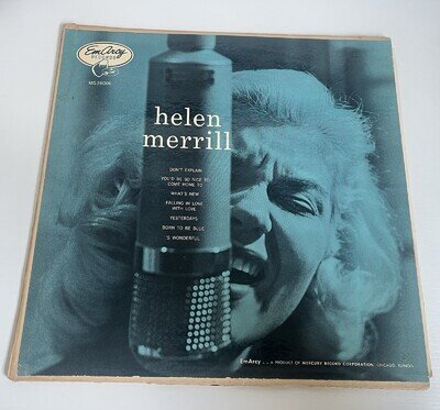 Vintage 1954 Helen Merrill Vinyl/LP, Emarcy Records
