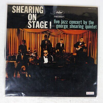 GEORGE SHEARING QUINTET SHEARING ON STAGE! CAPITOL ECJ50096 Japan PROMO VINYL LP