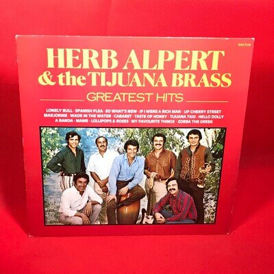 HERB ALPERT & THE TIJUANA BRASS Greatest Hits 1984 UK Vinyl LP Tijuana Taxi