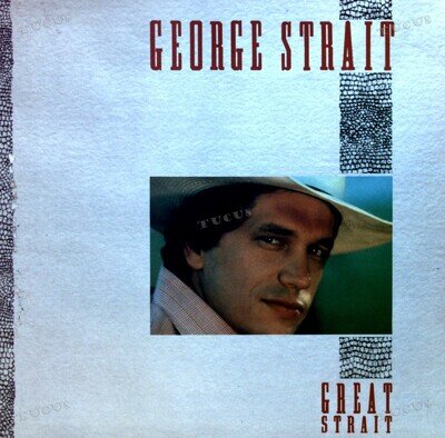 George Strait - Great Strait LP (VG+/VG) .*