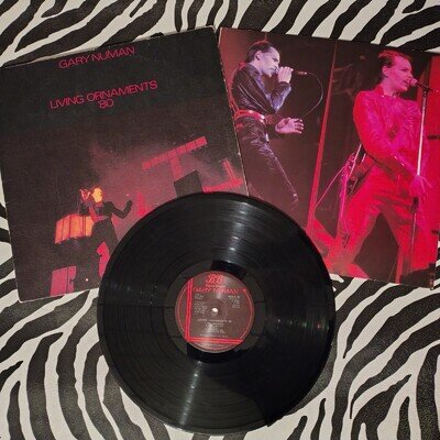 Gary Numan - Living Ornaments '80 LP