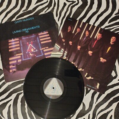 Gary Numan Living Ornaments '79 LP