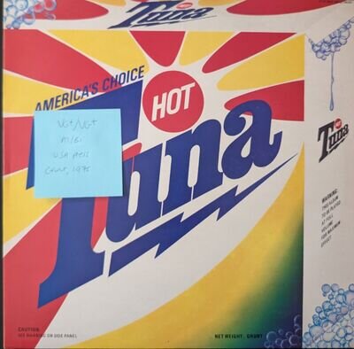 Hot Tuna America's Choice Vinyl Record VG+/VG+ FTR2003 1975