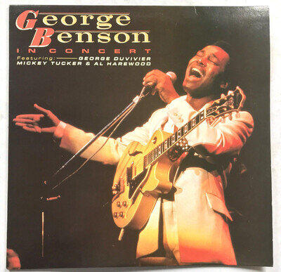 George Benson In concert Vinyl LP Album - Love for Sale, Witchcraft