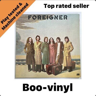 Foreigner - Foreigner Vinyl LP Record ATL 50356 German Press Vg+ / Ex Condition