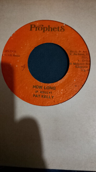 Pat Kelly,How V.Jackson, Prophets,Yabby You Reggae UK Buyers Only