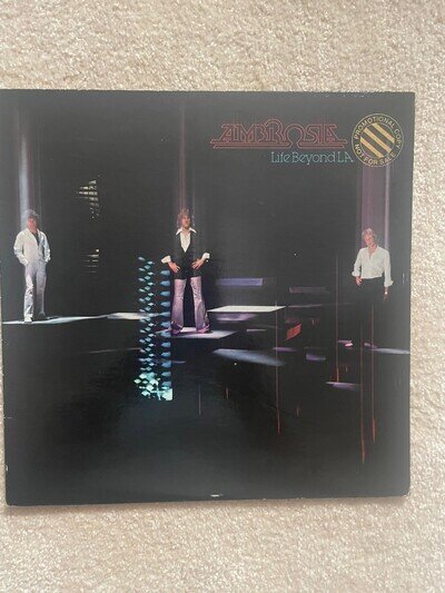 AMBROSIA - LIFE BEYOND L.A.-1978 Vinyl-Warner BSK 3135 LP Promo Copy NM