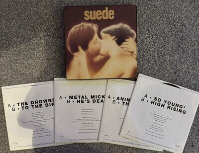 Suede - The Singles 7” Vinyl Single Box Set - U.S.