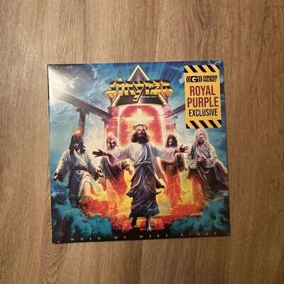 STRYPER - WHEN WE WERE KINGS - PURPLE - LP vinyl *BRAND NEW* - CHRISTIAN METAL.