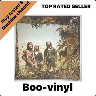 America – Hat Trick - 1973 Warner Bros. BS 2728 Folk Rock Vinyl LP VG+ / VG+
