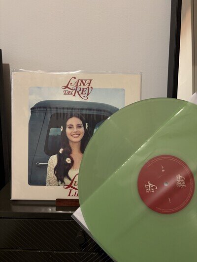 Lana Del Rey ‎Lust For Life 2023 Repress 2LP Coke Bottle Clear Vinyl