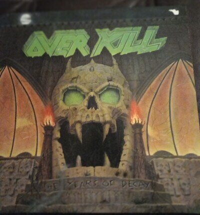 Over Kill The Years Of Decay Vinal (first press)