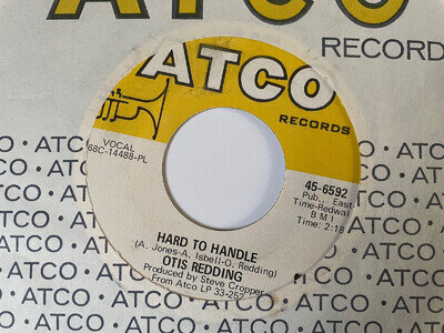 Otis Redding: 1968 US ATCO Records 45: Hard To Handle / Amen _NM