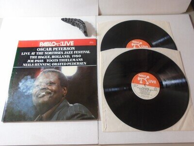 OSCAR PETERSON vinyl record Live at The Northsea Jazz Festival 1981 Pablo ex/ex