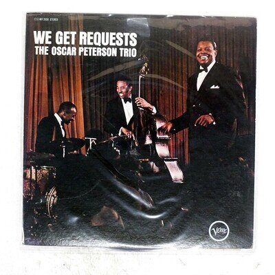 OSCAR PETERSON WE GET REQUESTS VERVE MV2050 Japan VINYL LP