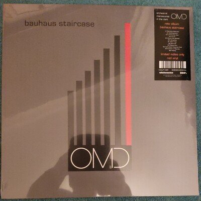OMD Bauhaus Staircase Red Vinyl 12" Album Red Vinyl (Limited Edition)
