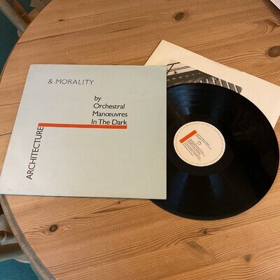 ORCHESTRAL MANOEUVRES IN THE DARK - ARCHITECTURE & MORALITY - LP ON DINDISC