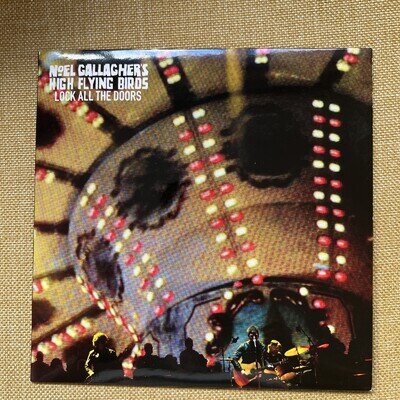 Noel Gallagher's High Flying Birds Lock All the Door yellow 7" vinyl