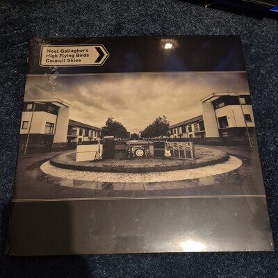 Noel Gallagher's High Flying Birds Council Skies LP blue coloured vinyl 2023