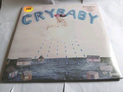 MELANIE MARTINEZ CRY BABY NEW SEALED 2X LP BABY BLUE VINYL RECORD DELUXE EDITION