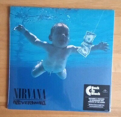 Nirvana Nevermind Back To Black 180g Vinyl Sealed Mint