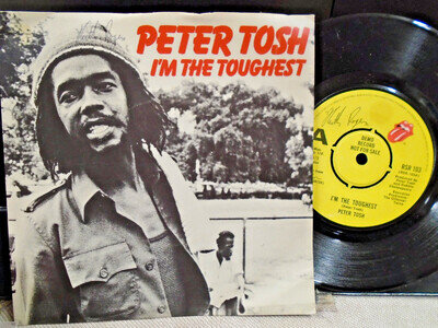 PETER TOSH " I`M THE TOUGHEST " Or.UK DEMO EX+ COND.IN Or.PIC SL.