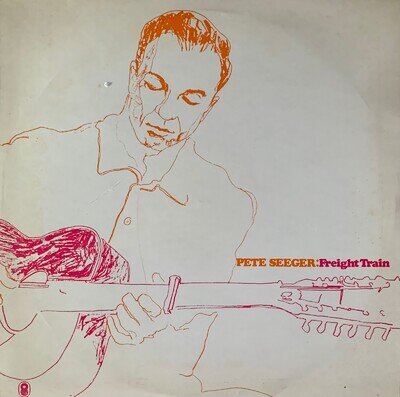 PETE SEEGER - FREIGHT TRAIN - 12" LP CAPITOL /WRC RECORDS ST752 VG+/EX.