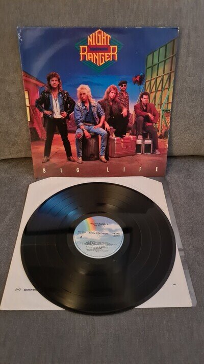 Night Ranger Big Life MCA 1987 Vinyl Record