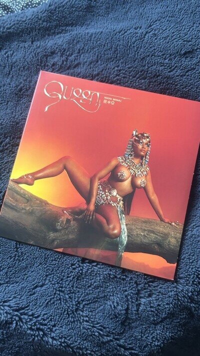 Nicki Minaj Queen Vinyl Album Orange Vinyl