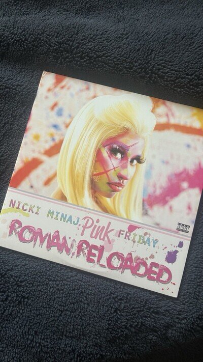 Nicki Minaj Pink Friday: Roman Reloaded 2LP Vinyl 12" Album