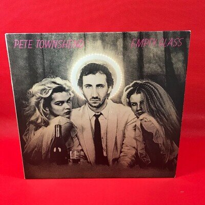 PETE TOWNSHEND Empty Glass 1980 UK vinyl LP + INNER Rough Boys The Who original
