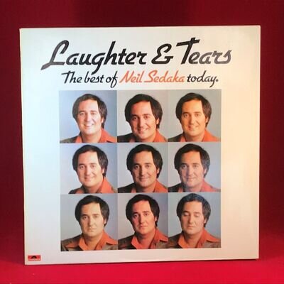 NEIL SEDAKA Laughter And Tears 1976 UK Vinyl LP best of The Hungry Years B