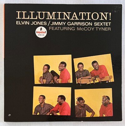 Elvin Jones Sextet Illumination! 1964 OG McCoy Tyner Mono A-49 Impulse! LP