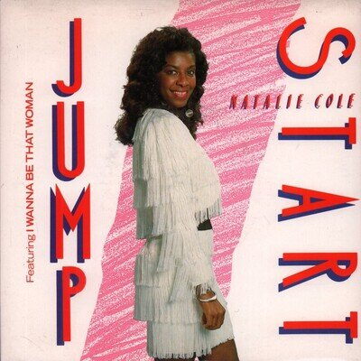 Natalie Cole Jump Start 7" vinyl UK Manhattan 1988 pic sleeve MT50