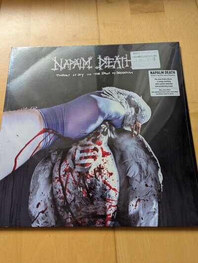 Napalm Death - Throes of Joy in the Jaws of Defeatism NEW 180 gram LP Vinyl 12"