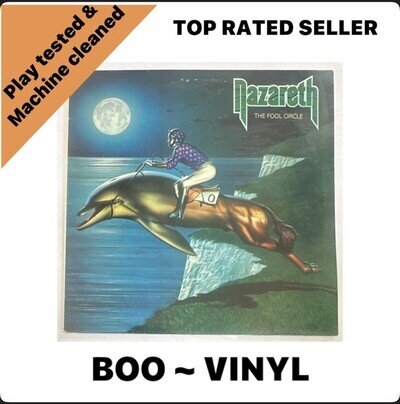 Nazareth The Fool Circle Record Album Vinyl LP NEL 6019 1980 EX / VG+