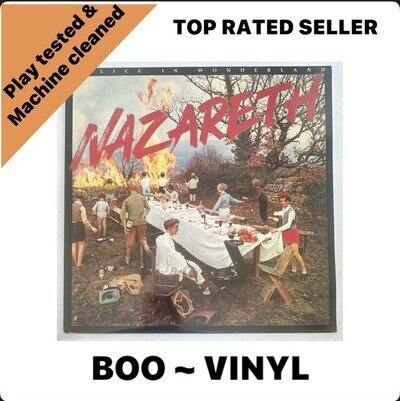 Malice in Wonderland by Nazareth Vinyl LP Mountain TOPS 126 EX / VG+