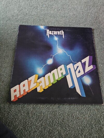 Nazareth Razamanaz Vinyl Album 1973 Crest 1 Mooncrest