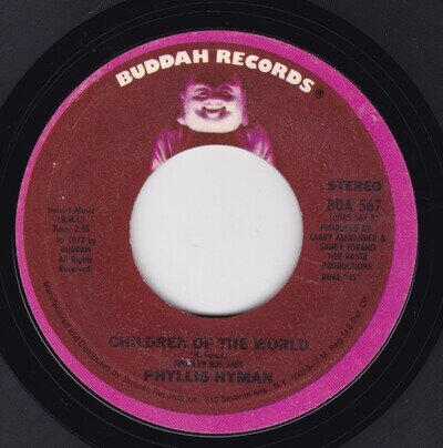 Soul / Funk--Phyllis Hyman ‎– Children Of The World / Loving You - Losing You