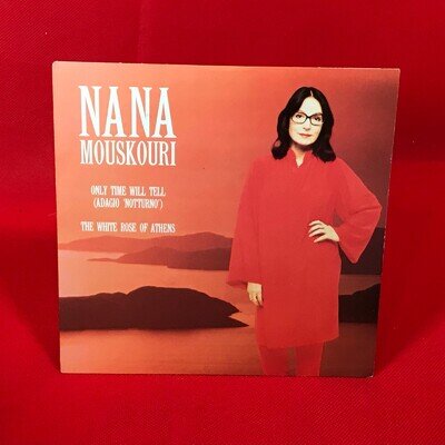 NANA MOUSKOURI Only Time Will Tell Adagio Notturno 1988 UK 7" vinyl single 45