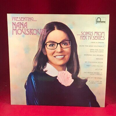 Presenting Nana Mouskouri Songs From Her TV Series 1973 UK VINYL LP Imagine Dd E