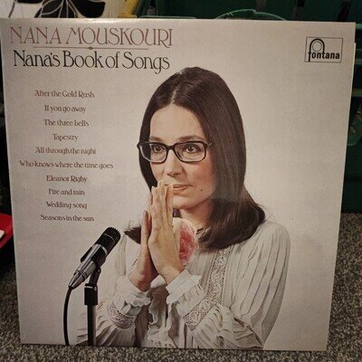 Nana Mouskouri Nana's Book Of Songs Vinyl Album Near Mint Condition